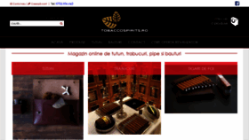 What Tobaccospirits.ro website looked like in 2020 (3 years ago)