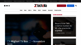 What Techzilla.it website looked like in 2020 (3 years ago)