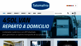 What Tatomafrio.com website looked like in 2020 (3 years ago)