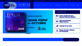 What Teatrodelbicentenario.com website looked like in 2020 (3 years ago)