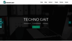 What Technogait.com website looked like in 2020 (3 years ago)