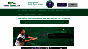 What Tennis-seattle.com website looked like in 2020 (3 years ago)