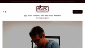 What Theclinicatvicryn.com website looked like in 2020 (3 years ago)