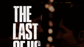 What Thelastofus.com website looked like in 2020 (3 years ago)