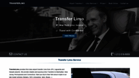 What Transferlimo.com website looked like in 2020 (3 years ago)