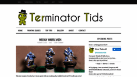 What Terminatortids.co.uk website looked like in 2020 (3 years ago)