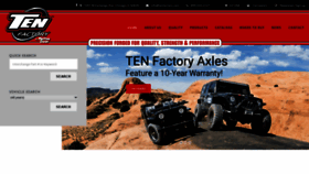 What Tenfactory.com website looked like in 2020 (3 years ago)