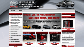 What Toyotayedekparcalari.com website looked like in 2020 (3 years ago)
