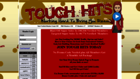 What Toughhits.com website looked like in 2020 (3 years ago)