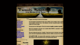 What Tarocchiantichi.com website looked like in 2020 (3 years ago)
