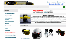 What Tsracing.com website looked like in 2020 (3 years ago)
