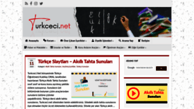 What Turkceci.net website looked like in 2020 (3 years ago)