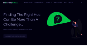 What Thehostingnews.com website looked like in 2020 (3 years ago)