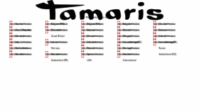 What Tamaris.eu website looked like in 2020 (3 years ago)