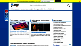 What Telefonescelulares.com.br website looked like in 2020 (3 years ago)