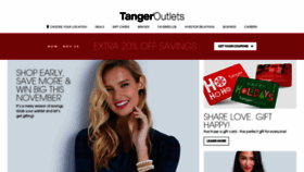 What Tangeroutletsca.com website looked like in 2020 (3 years ago)