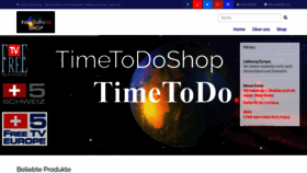 What Timetodoshop.ch website looked like in 2020 (3 years ago)