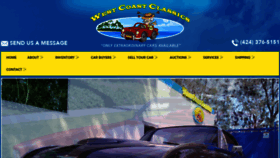 What Thewestcoastclassics.com website looked like in 2020 (3 years ago)