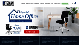 What Tizianni.com website looked like in 2020 (3 years ago)