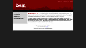 What Tdanielgroup.com website looked like in 2020 (3 years ago)