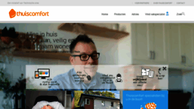 What Thuiscomfort.nl website looked like in 2020 (3 years ago)