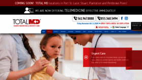 What Thetotalmd.com website looked like in 2020 (3 years ago)