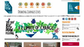 What Thebigdraw.org website looked like in 2020 (4 years ago)