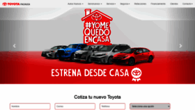 What Toyotapachuca.com.mx website looked like in 2020 (3 years ago)