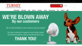 What Turneylighting.com website looked like in 2020 (3 years ago)