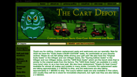 What Thecartdepot.com website looked like in 2020 (3 years ago)