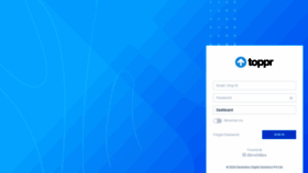 What Toppr.darwinbox.in website looked like in 2020 (4 years ago)