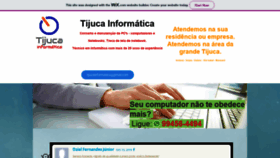 What Tijucainformatica.com website looked like in 2020 (3 years ago)