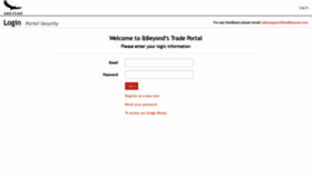 What Trade.andbeyond.com website looked like in 2020 (3 years ago)