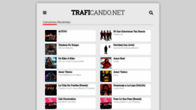 What Traficando.net website looked like in 2020 (3 years ago)