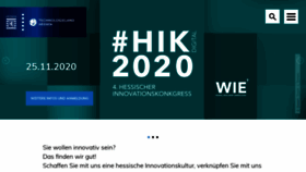 What Technologieland-hessen.de website looked like in 2020 (3 years ago)