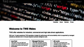 What Tws.wales website looked like in 2020 (3 years ago)