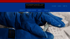 What Tempshield.com website looked like in 2020 (3 years ago)