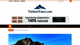 What Turismovasco.com website looked like in 2020 (3 years ago)