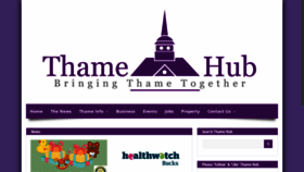 What Thamehub.co.uk website looked like in 2020 (3 years ago)