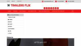 What Trailersflix.com website looked like in 2020 (3 years ago)