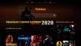 What Tekilaz.co website looked like in 2020 (3 years ago)