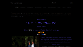 What Thelumbrosos.com website looked like in 2020 (3 years ago)