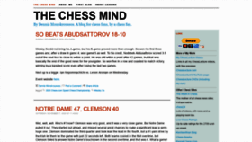 What Thechessmind.net website looked like in 2020 (3 years ago)
