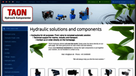 What Taon-hydraulic.com website looked like in 2020 (3 years ago)