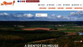 What Tourisme-meuse.com website looked like in 2020 (3 years ago)