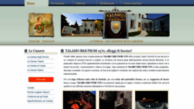 What Talamoaffittacamere.it website looked like in 2020 (3 years ago)