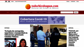 What Todochicoloapan.com website looked like in 2020 (3 years ago)
