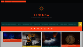 What Technow.today website looked like in 2020 (3 years ago)