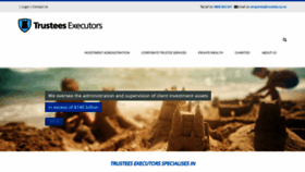What Trustees.co.nz website looked like in 2020 (3 years ago)