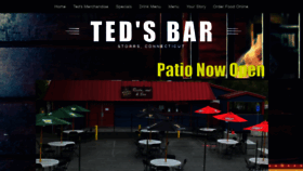 What Tedsbar.com website looked like in 2020 (3 years ago)